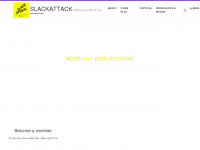 slackattack.ch Webseite Vorschau