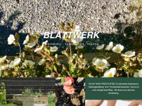 blatt-werk.net Webseite Vorschau