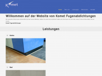 komet-fugen.ch Webseite Vorschau