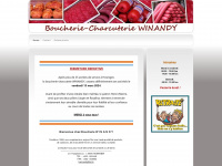 boucherie-winandy.com Webseite Vorschau
