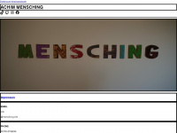mensching.info Webseite Vorschau
