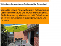 wiekenhuus.de Webseite Vorschau