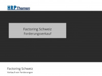factoring.ch Webseite Vorschau