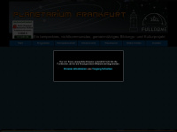 planetarium-frankfurt.de Webseite Vorschau