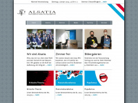 alsatia.de Webseite Vorschau