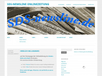 sds-newsline.de Webseite Vorschau