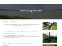 seeblick-ferienwohnung.de Webseite Vorschau