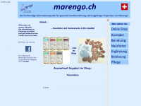 marengo.ch Webseite Vorschau