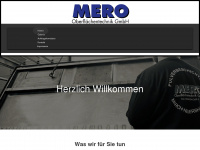 mero-gmbh.de Webseite Vorschau
