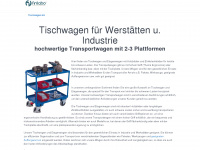 tischwagen.biz Webseite Vorschau