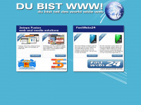 du-bist-www.de Webseite Vorschau