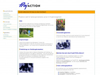projaction.info Webseite Vorschau