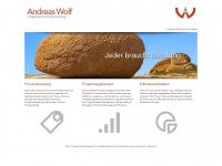 andreaswolf.biz Webseite Vorschau