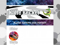 kallebecker.com Webseite Vorschau