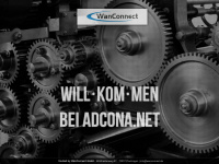 adcona.net Webseite Vorschau