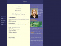 thiel-pr.de Webseite Vorschau