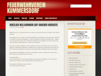 kummersdorf.net Webseite Vorschau