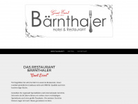 baernthaler.com Webseite Vorschau