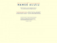 hanse-media.net Webseite Vorschau
