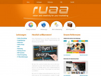 ruaa.de Webseite Vorschau