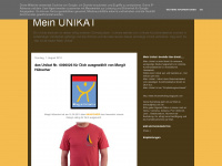 meinunikat.blogspot.com Webseite Vorschau