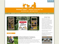 animal-team.com Webseite Vorschau