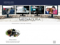mediacura.de Webseite Vorschau
