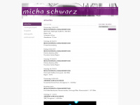 michaschwarz.net Webseite Vorschau