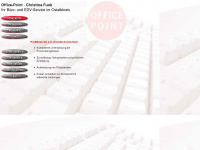 office-point.biz Webseite Vorschau
