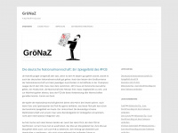groenaz.de Webseite Vorschau