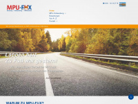 mpu-fux.de Webseite Vorschau