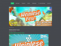 weinlesefest.net Webseite Vorschau