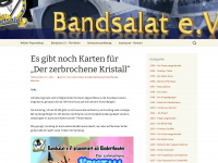 bandsalat.net Webseite Vorschau