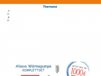 thermona-shop.de Webseite Vorschau