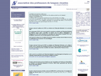 aplv-languesmodernes.org Webseite Vorschau
