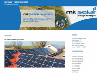 mk-solar.eu Webseite Vorschau