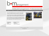 b-management.net Webseite Vorschau