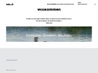 teia.ch Webseite Vorschau