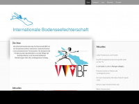 ibf-fechten-bodensee.org Webseite Vorschau