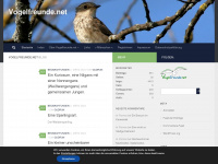 vogelfreunde.net Webseite Vorschau