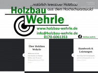 holzbau-wehrle.de Webseite Vorschau