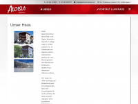 appartement-aloisia.com Webseite Vorschau