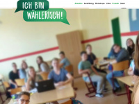 ichbinwaehlerisch.de Webseite Vorschau