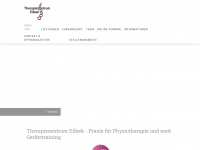 therapiezentrum-eilbek.de Webseite Vorschau