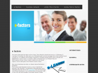 e-factors.net Webseite Vorschau