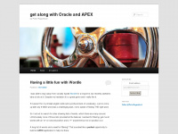 oracle-and-apex.com Webseite Vorschau