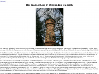 wasserturm-biebrich.de Webseite Vorschau