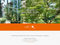 studio-villa-bosch.de Webseite Vorschau