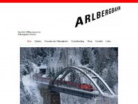 arlbergbahn.com Webseite Vorschau