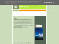 kite-sport.blogspot.com Webseite Vorschau